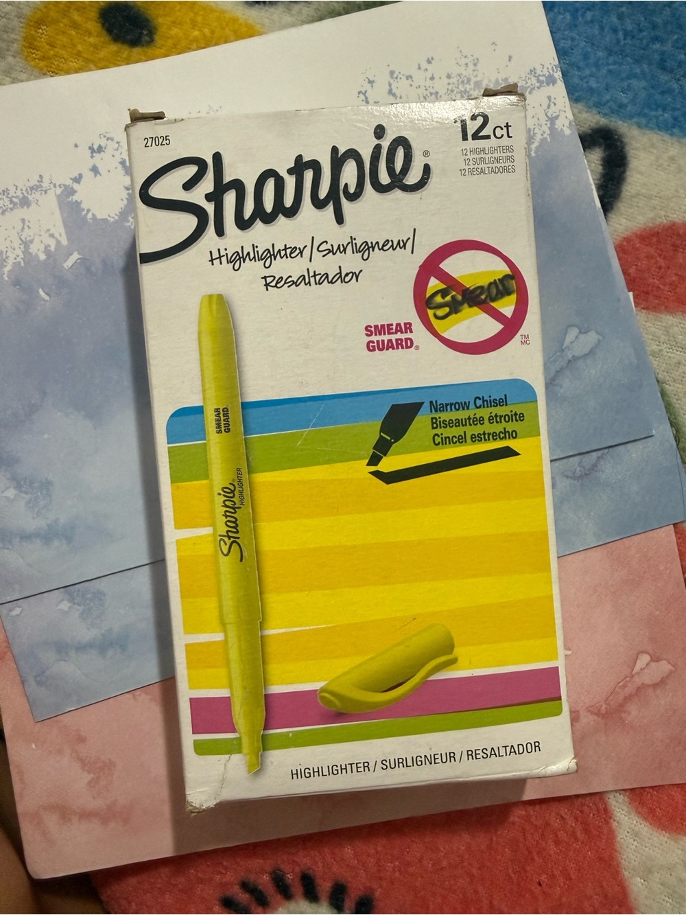 Sharpie Yellow Highlighters - 12 Count